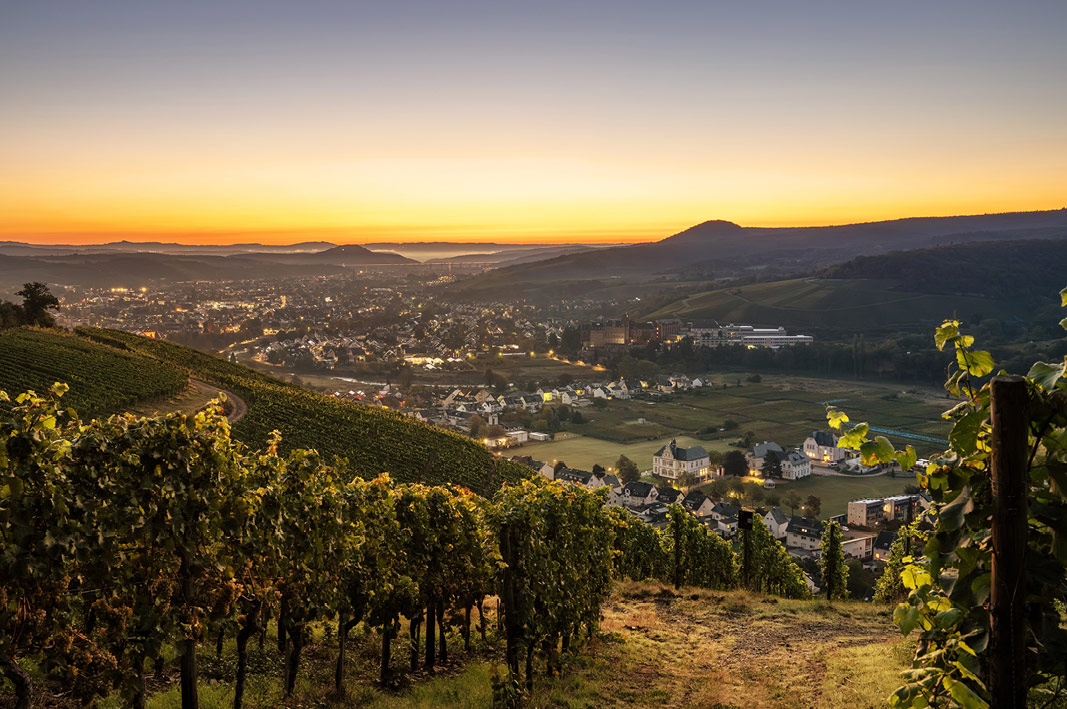 A wine lovers paradise: Ahr Valley, Germany.