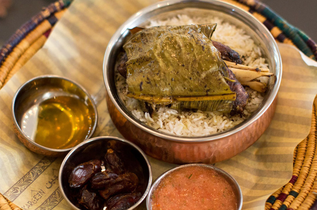Sample the culinary delights of Oman.