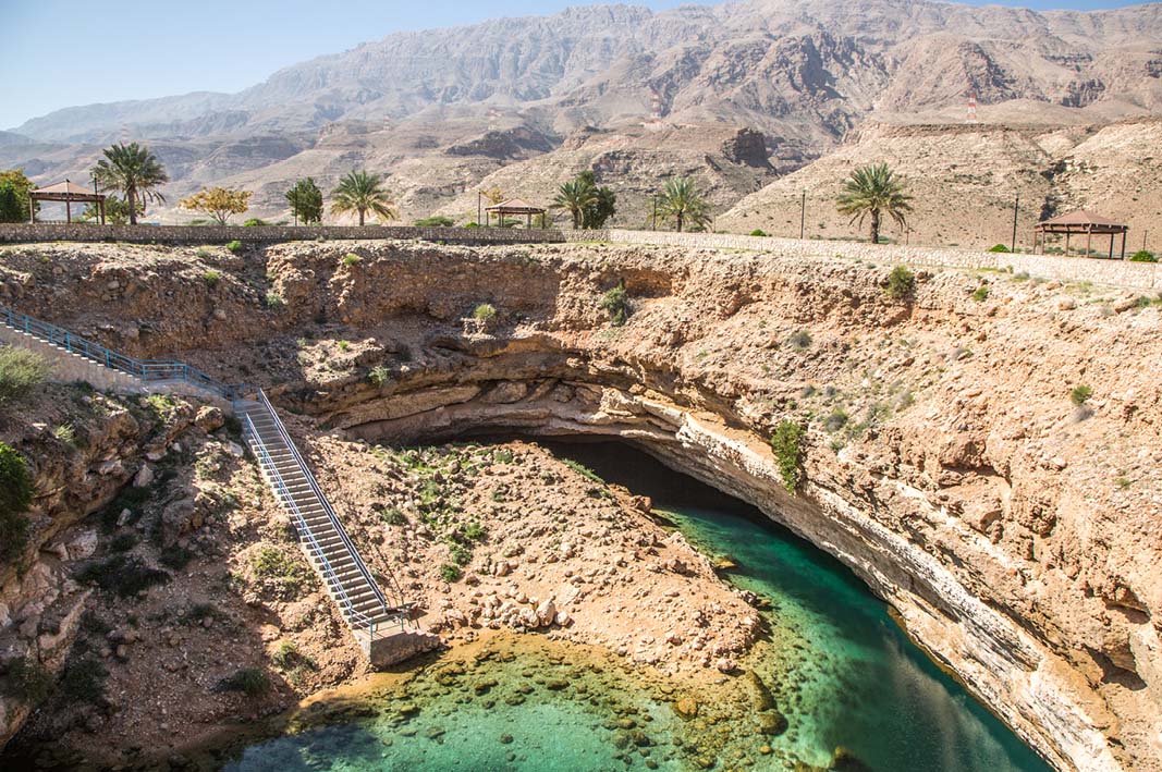 Bimmah Sinkhole, Oman.