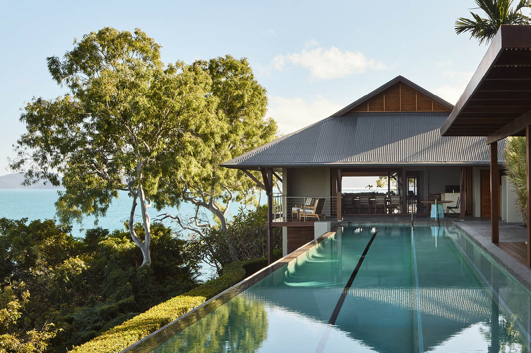 The Residence's private pool at qualia