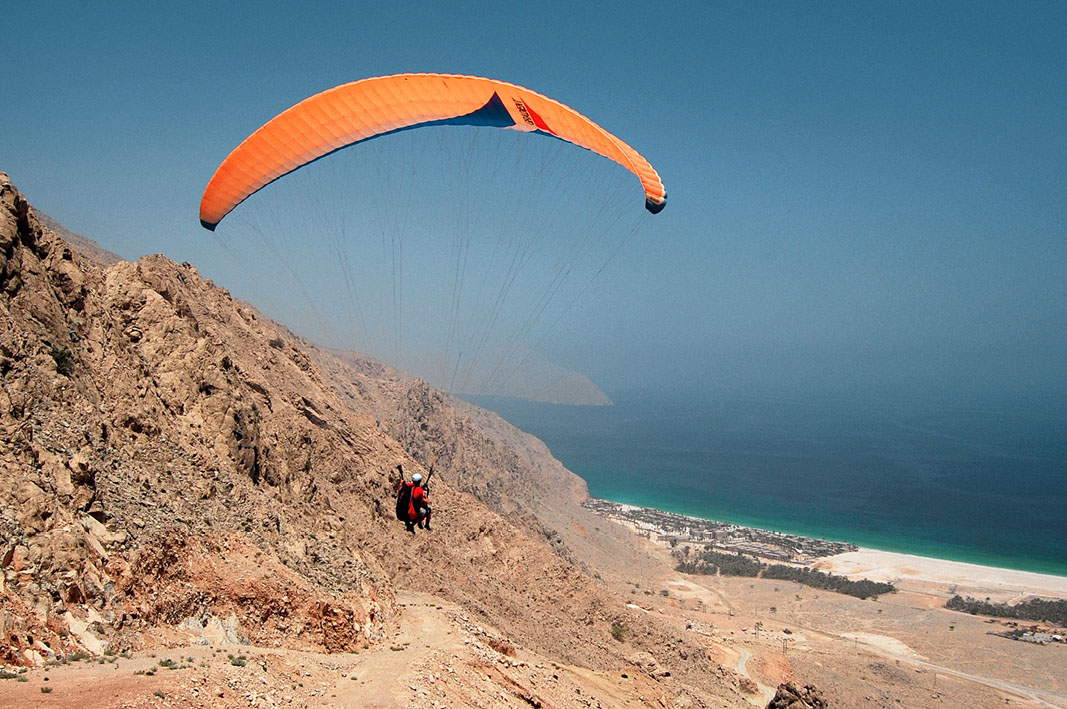 Make an entrance at Six Senses Zighy Bay, Oman.