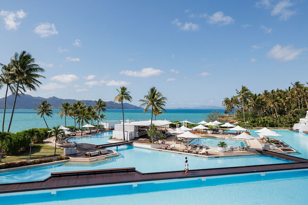 One of the InterContinental Hayman, Great Barrier Reef's biggest draw cards: their ultra-luxurious pool.