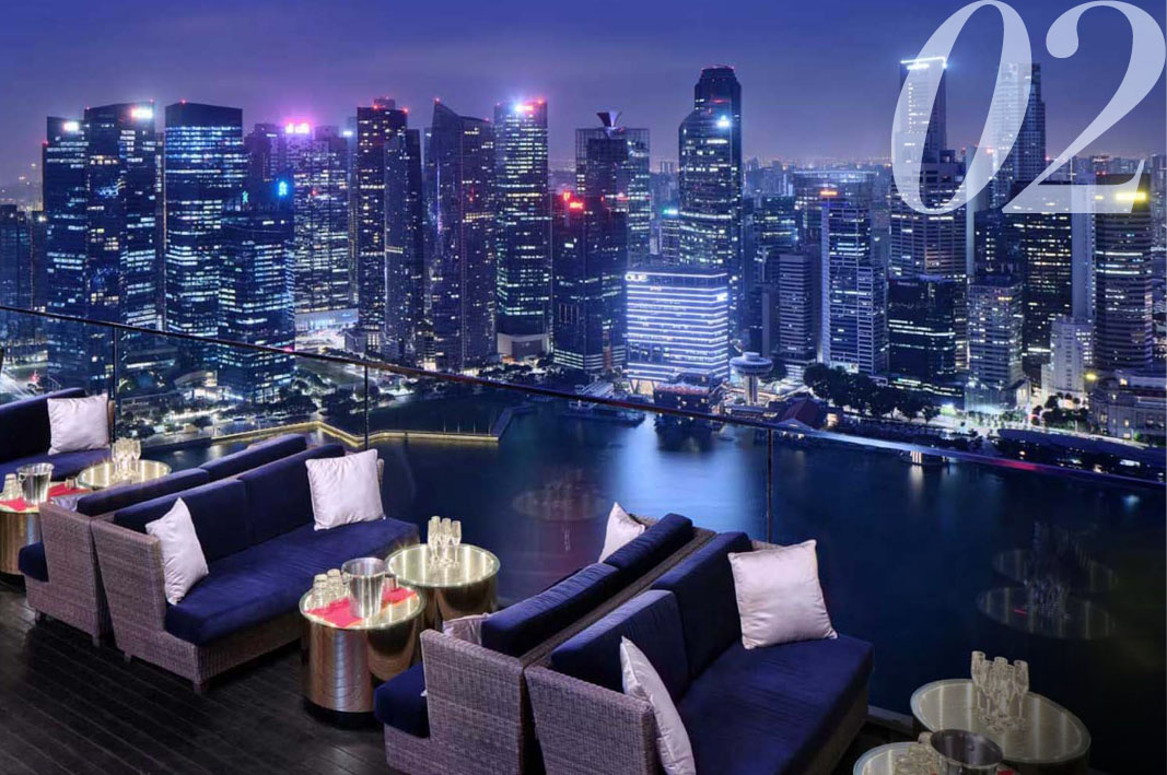 CÉ LA VI skybar, Singapore